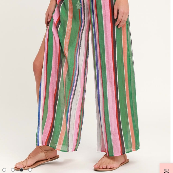 NWOT Lulu's Eternal Vacation Striped Cover-Up - Picture 3 of 6